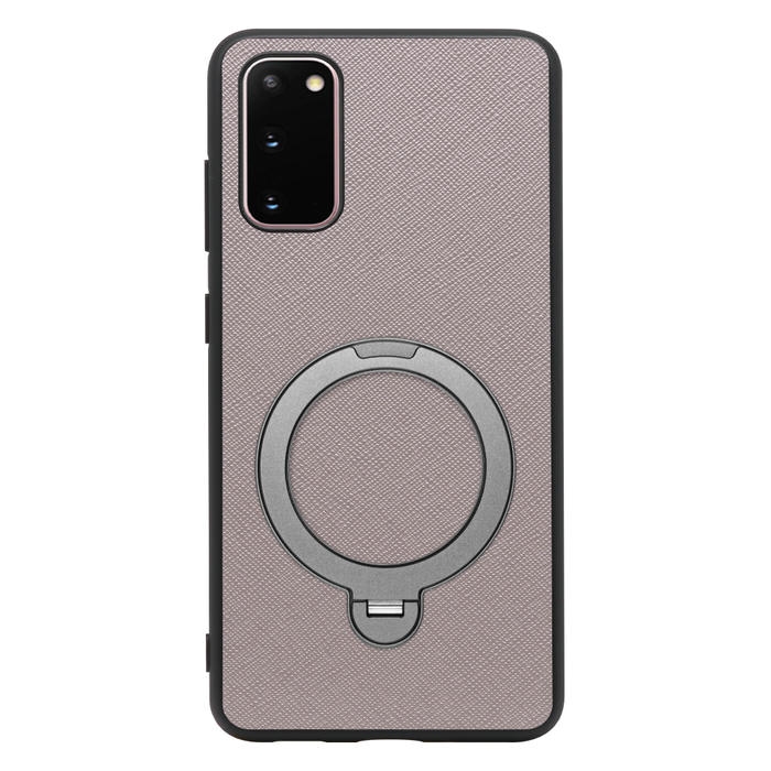 [ LOOF CASUAL MAG-RING Series ] Galaxy S20 5G SC-51A / SCG01 s205g スマホケース 背面 ケース カバー ハードケース マグネット内蔵の薄型多機能リング付 スタンド [ Galaxy S20 5G ]