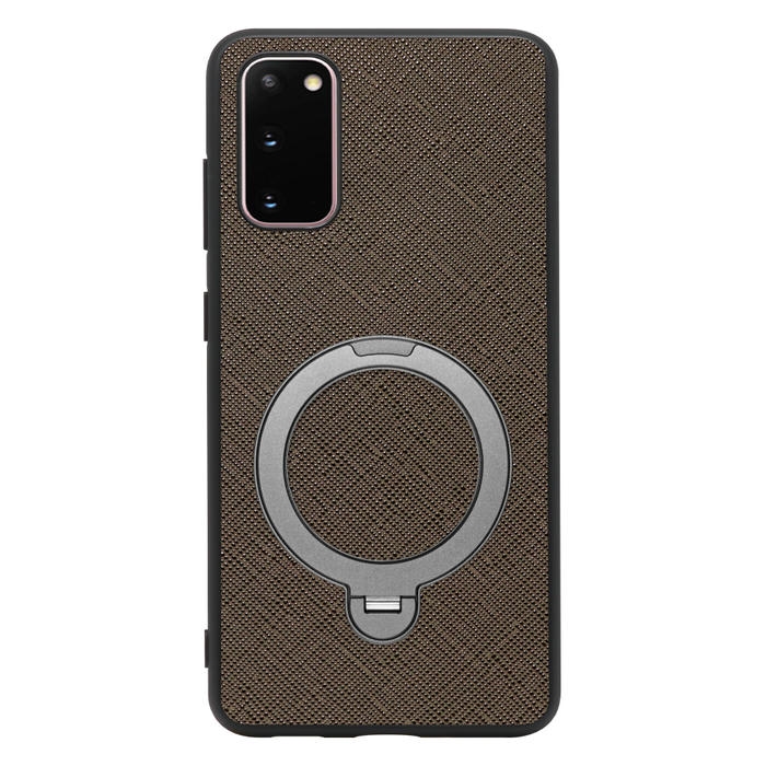 [ LOOF CASUAL MAG-RING Series ] Galaxy S20 5G SC-51A / SCG01 s205g スマホケース 背面 ケース カバー ハードケース マグネット内蔵の薄型多機能リング付 スタンド [ Galaxy S20 5G ]