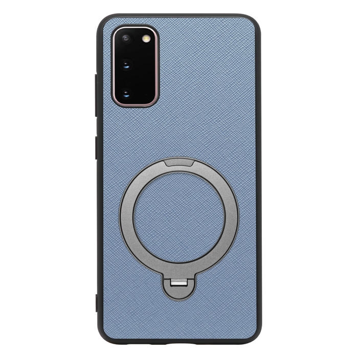 [ LOOF CASUAL MAG-RING Series ] Galaxy S20 5G SC-51A / SCG01 s205g スマホケース 背面 ケース カバー ハードケース マグネット内蔵の薄型多機能リング付 スタンド [ Galaxy S20 5G ]