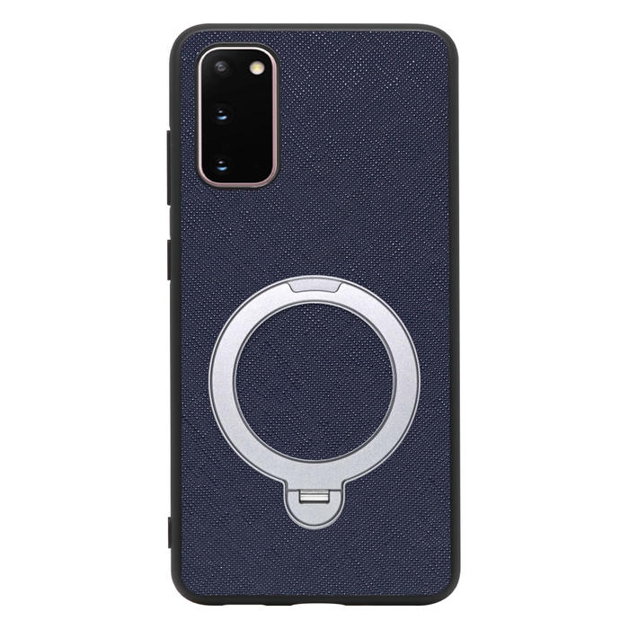 [ LOOF CASUAL MAG-RING Series ] Galaxy S20 5G SC-51A / SCG01 s205g スマホケース 背面 ケース カバー ハードケース マグネット内蔵の薄型多機能リング付 スタンド [ Galaxy S20 5G ]