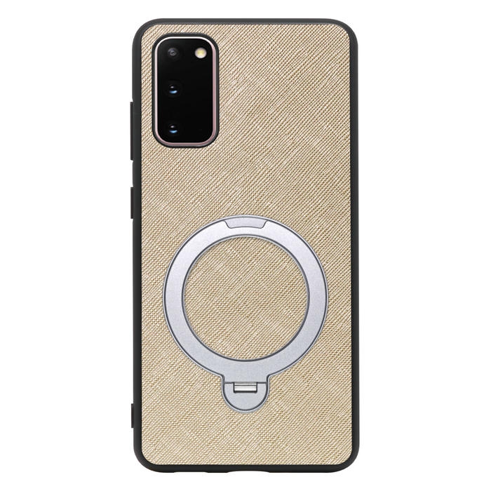 [ LOOF CASUAL MAG-RING Series ] Galaxy S20 5G SC-51A / SCG01 s205g スマホケース 背面 ケース カバー ハードケース マグネット内蔵の薄型多機能リング付 スタンド [ Galaxy S20 5G ]