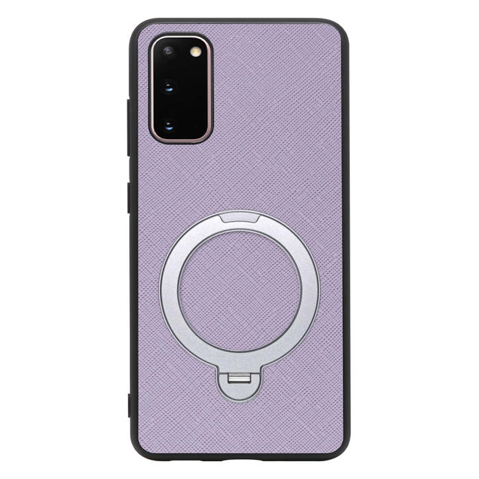 [ LOOF CASUAL MAG-RING Series ] Galaxy S20 5G SC-51A / SCG01 s205g スマホケース 背面 ケース カバー ハードケース マグネット内蔵の薄型多機能リング付 スタンド [ Galaxy S20 5G ]