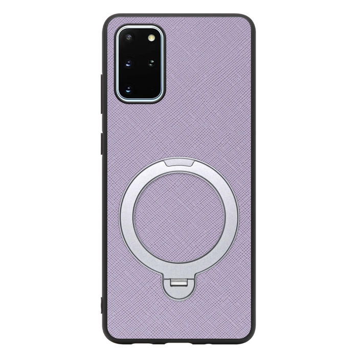 [ LOOF CASUAL MAG-RING Series ] Galaxy S20+ 5G SC-52A / SCG02 s20plus S20 plus s20プラス s20+5g s20plus5g スマホケース 背面 ケース カバー ハードケース マグネット内蔵の薄型多機能リング付 スタンド [ Galaxy S20+ 5G ]