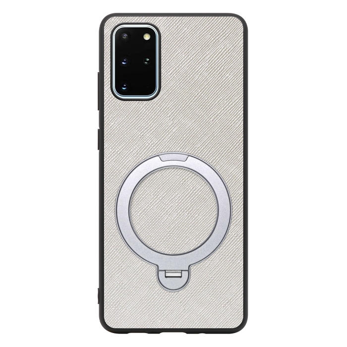 [ LOOF CASUAL MAG-RING Series ] Galaxy S20+ 5G SC-52A / SCG02 s20plus S20 plus s20プラス s20+5g s20plus5g スマホケース 背面 ケース カバー ハードケース マグネット内蔵の薄型多機能リング付 スタンド [ Galaxy S20+ 5G ]