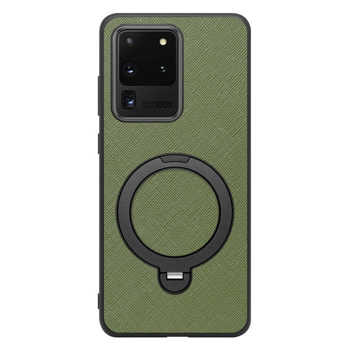 [ LOOF CASUAL MAG-RING Series ] Galaxy S20 Ultra s20ultra スマホケース 背面 ケース カバー ハードケース マグネット内蔵の薄型多機能リング付 スタンド [ Galaxy S20 Ultra 5G ]
