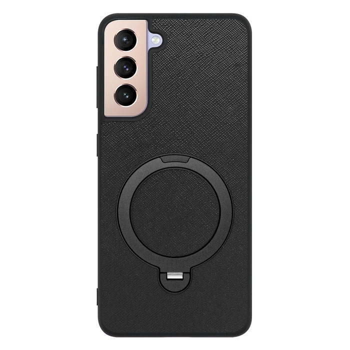 [ LOOF CASUAL MAG-RING Series ] Galaxy S21+ 5G SCG10 s21plus s21 plus s21plus5g s21+5g スマホケース 背面 ケース カバー ハードケース マグネット内蔵の薄型多機能リング付 スタンド [ Galaxy S21+ 5G ]