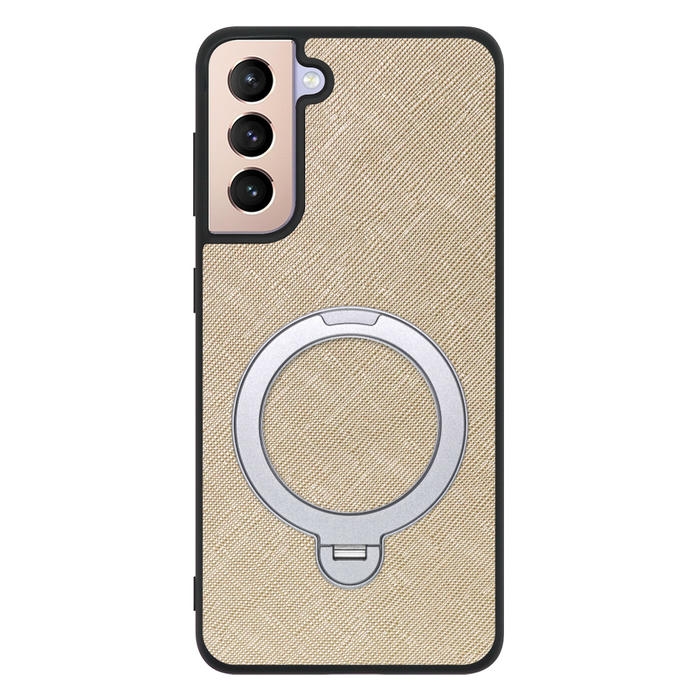 [ LOOF CASUAL MAG-RING Series ] Galaxy S21+ 5G SCG10 s21plus s21 plus s21plus5g s21+5g スマホケース 背面 ケース カバー ハードケース マグネット内蔵の薄型多機能リング付 スタンド [ Galaxy S21+ 5G ]