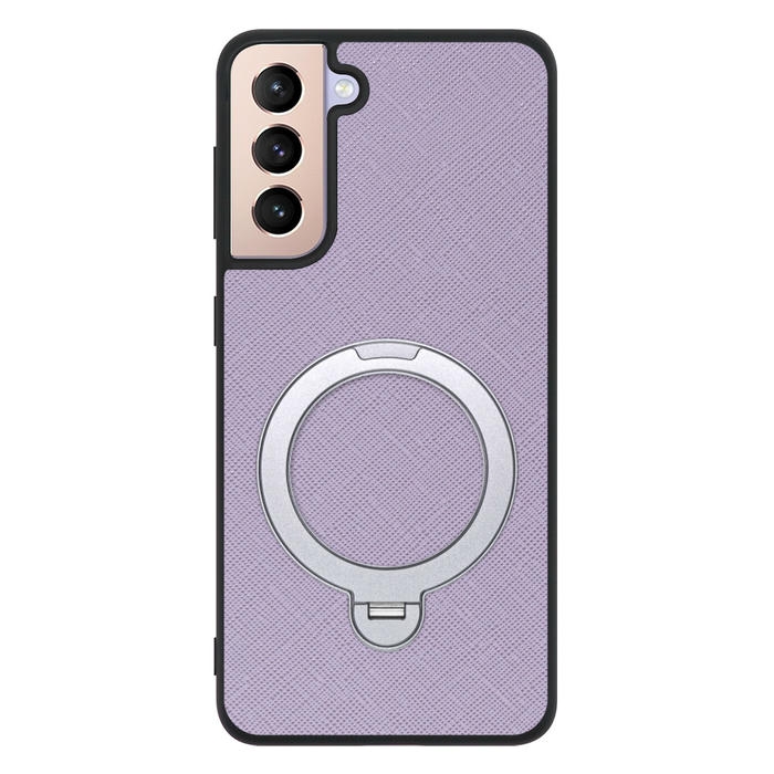 [ LOOF CASUAL MAG-RING Series ] Galaxy S21+ 5G SCG10 s21plus s21 plus s21plus5g s21+5g スマホケース 背面 ケース カバー ハードケース マグネット内蔵の薄型多機能リング付 スタンド [ Galaxy S21+ 5G ]