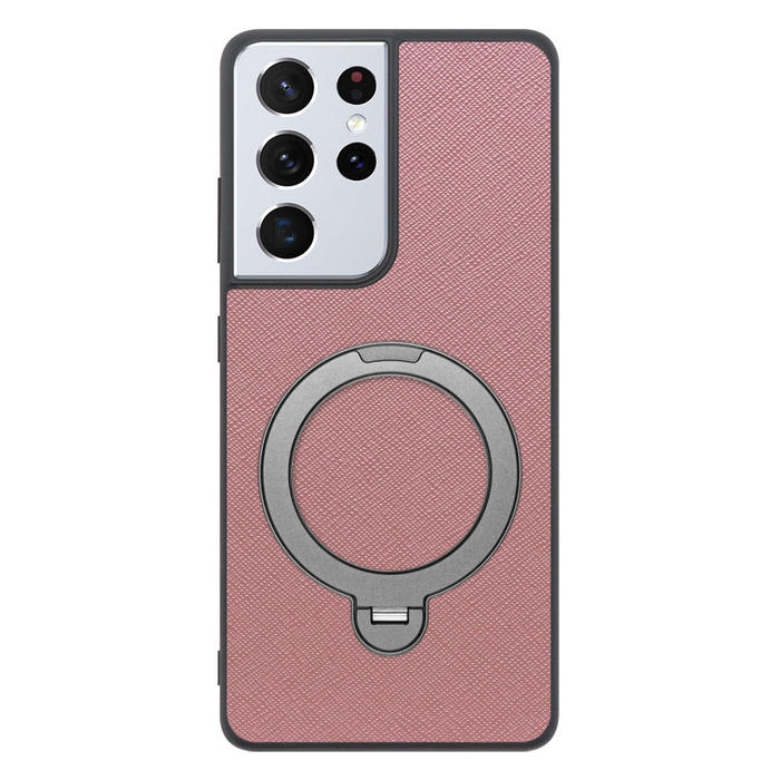 [ LOOF CASUAL MAG-RING Series ] Galaxy S21 Ultra 5G SC-52B s21ultra5g s21ultra スマホケース 背面 ケース カバー ハードケース マグネット内蔵の薄型多機能リング付 スタンド [ Galaxy S21 Ultra 5G ]