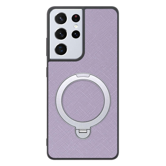 [ LOOF CASUAL MAG-RING Series ] Galaxy S21 Ultra 5G SC-52B s21ultra5g s21ultra スマホケース 背面 ケース カバー ハードケース マグネット内蔵の薄型多機能リング付 スタンド [ Galaxy S21 Ultra 5G ]