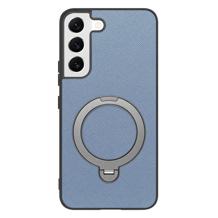 [ LOOF CASUAL MAG-RING Series ] Galaxy S22 SC-51C / SCG13  スマホケース 背面 ケース カバー ハードケース マグネット内蔵の薄型多機能リング付 スタンド [ Galaxy S22 ]