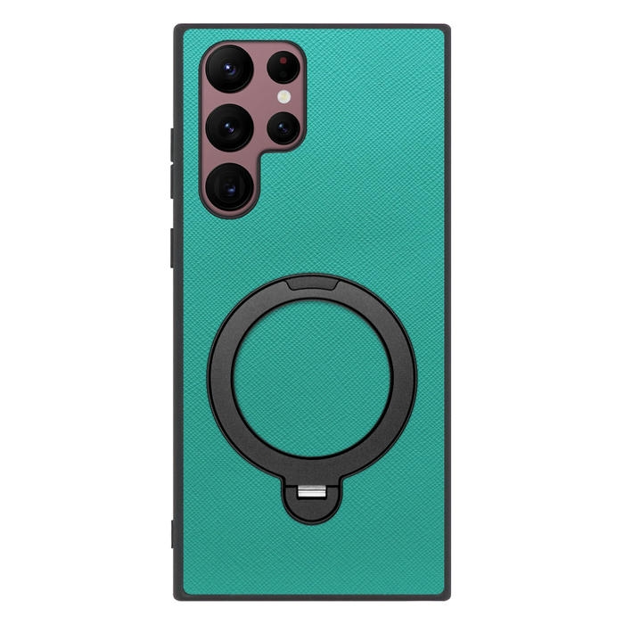 [ LOOF CASUAL MAG-RING Series ] Galaxy S22 Ultra SC-52C / SCG14 s22ultra スマホケース 背面 ケース カバー ハードケース マグネット内蔵の薄型多機能リング付 スタンド [ Galaxy S22 Ultra ]