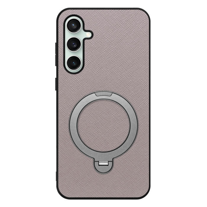 [ LOOF CASUAL MAG-RING Series ] Galaxy S23 FE s23fe スマホケース 背面 ケース カバー ハードケース マグネット内蔵の薄型多機能リング付 スタンド [ Galaxy S23 FE ]