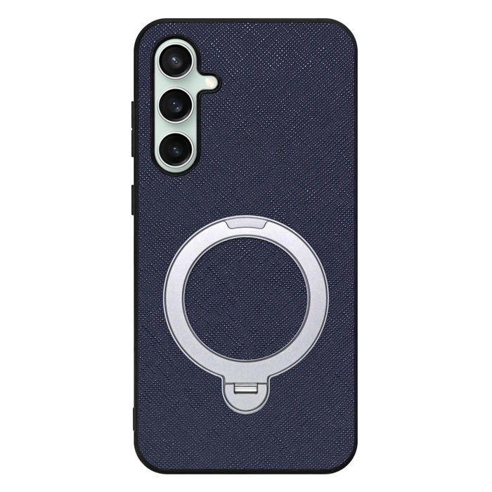[ LOOF CASUAL MAG-RING Series ] Galaxy S23 FE s23fe スマホケース 背面 ケース カバー ハードケース マグネット内蔵の薄型多機能リング付 スタンド [ Galaxy S23 FE ]