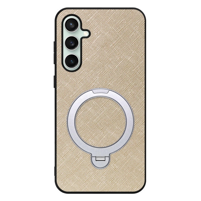 [ LOOF CASUAL MAG-RING Series ] Galaxy S23 FE s23fe スマホケース 背面 ケース カバー ハードケース マグネット内蔵の薄型多機能リング付 スタンド [ Galaxy S23 FE ]