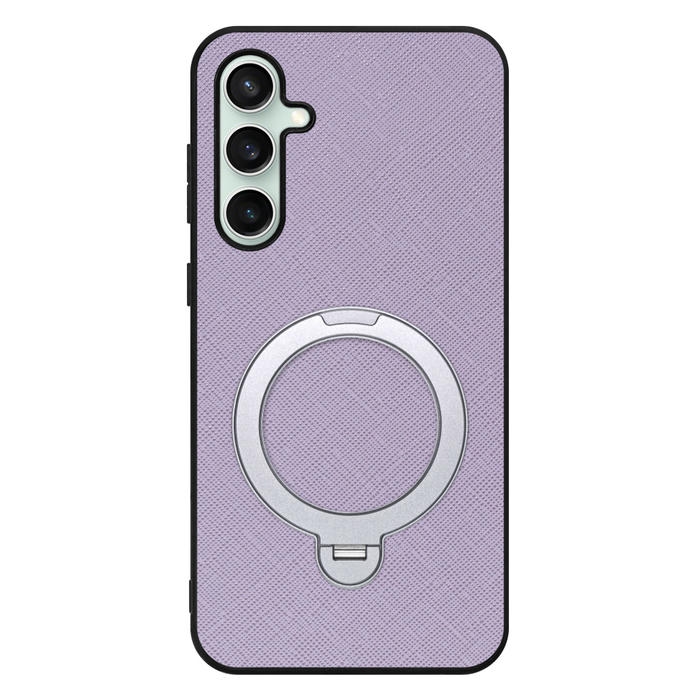 [ LOOF CASUAL MAG-RING Series ] Galaxy S23 FE s23fe スマホケース 背面 ケース カバー ハードケース マグネット内蔵の薄型多機能リング付 スタンド [ Galaxy S23 FE ]