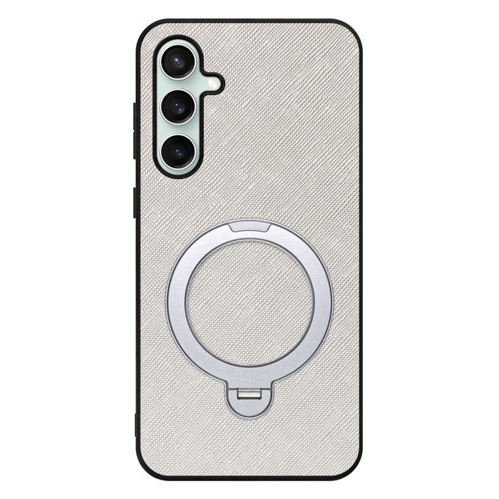 [ LOOF CASUAL MAG-RING Series ] Galaxy S23 FE s23fe スマホケース 背面 ケース カバー ハードケース マグネット内蔵の薄型多機能リング付 スタンド [ Galaxy S23 FE ]
