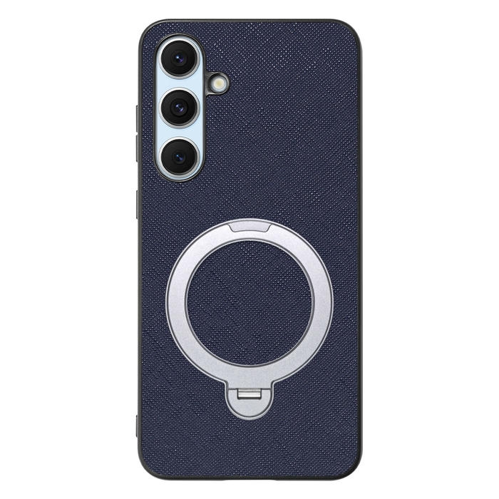 [ LOOF CASUAL MAG-RING Series ] Galaxy S24 FE SM-S721Q / SCG30 ギャラクシー s24fe スマホケース 背面 ケース カバー ハードケース マグネット内蔵の薄型多機能リング付 スタンド [ Galaxy S24 FE ]