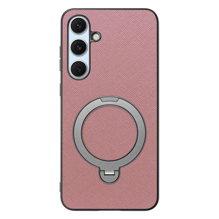 [ LOOF CASUAL MAG-RING Series ] Galaxy S24 FE SM-S721Q / SCG30 ギャラクシー s24fe スマホケース 背面 ケース カバー ハードケース マグネット内蔵の薄型多機能リング付 スタンド [ Galaxy S24 FE ]