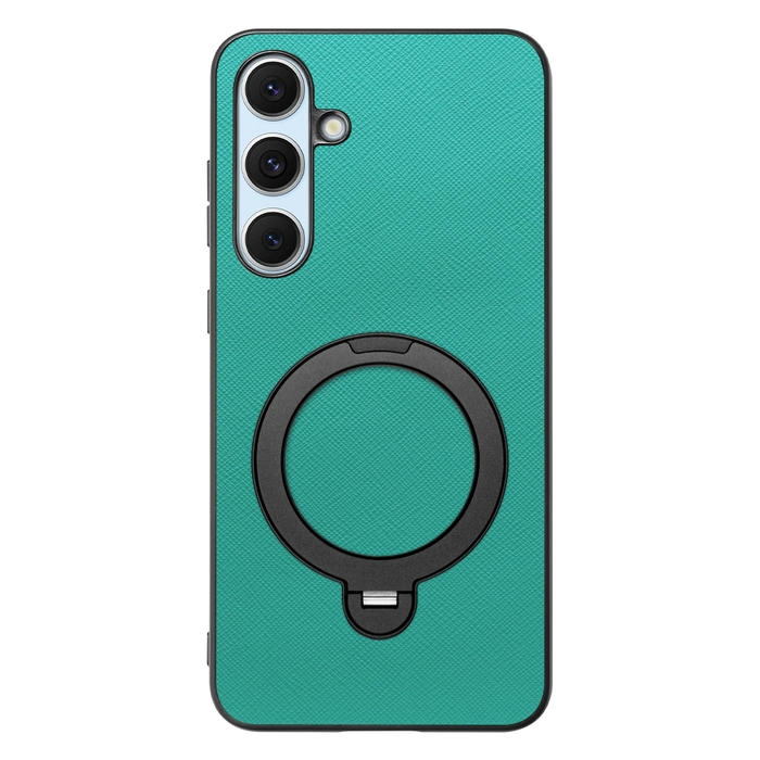 [ LOOF CASUAL MAG-RING Series ] Galaxy S24 FE SM-S721Q / SCG30 ギャラクシー s24fe スマホケース 背面 ケース カバー ハードケース マグネット内蔵の薄型多機能リング付 スタンド [ Galaxy S24 FE ]