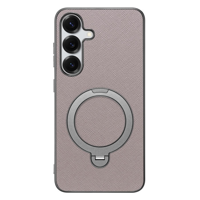 [ LOOF CASUAL MAG-RING Series ] Galaxy S25 SC-51F スマホケース 背面 ケース カバー ハードケース マグネット内蔵の薄型多機能リング付 スタンド [ Galaxy S25 ]