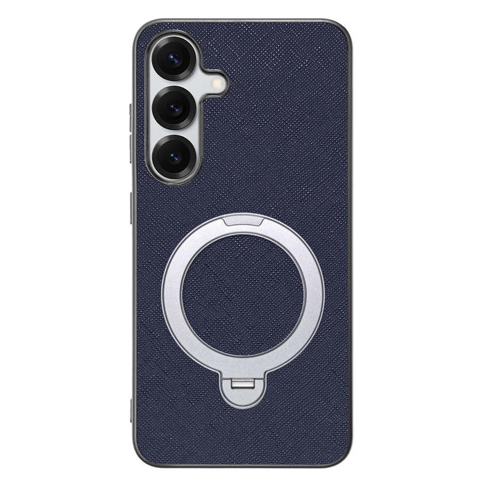 [ LOOF CASUAL MAG-RING Series ] Galaxy S25 SC-51F スマホケース 背面 ケース カバー ハードケース マグネット内蔵の薄型多機能リング付 スタンド [ Galaxy S25 ]