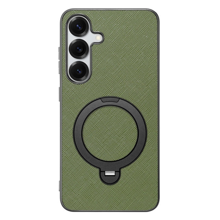 [ LOOF CASUAL MAG-RING Series ] Galaxy S25 SC-51F スマホケース 背面 ケース カバー ハードケース マグネット内蔵の薄型多機能リング付 スタンド [ Galaxy S25 ]