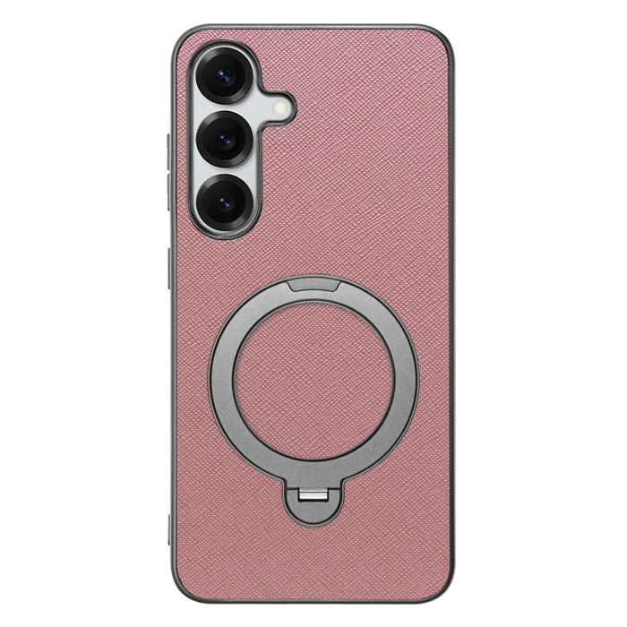 [ LOOF CASUAL MAG-RING Series ] Galaxy S25 SC-51F スマホケース 背面 ケース カバー ハードケース マグネット内蔵の薄型多機能リング付 スタンド [ Galaxy S25 ]