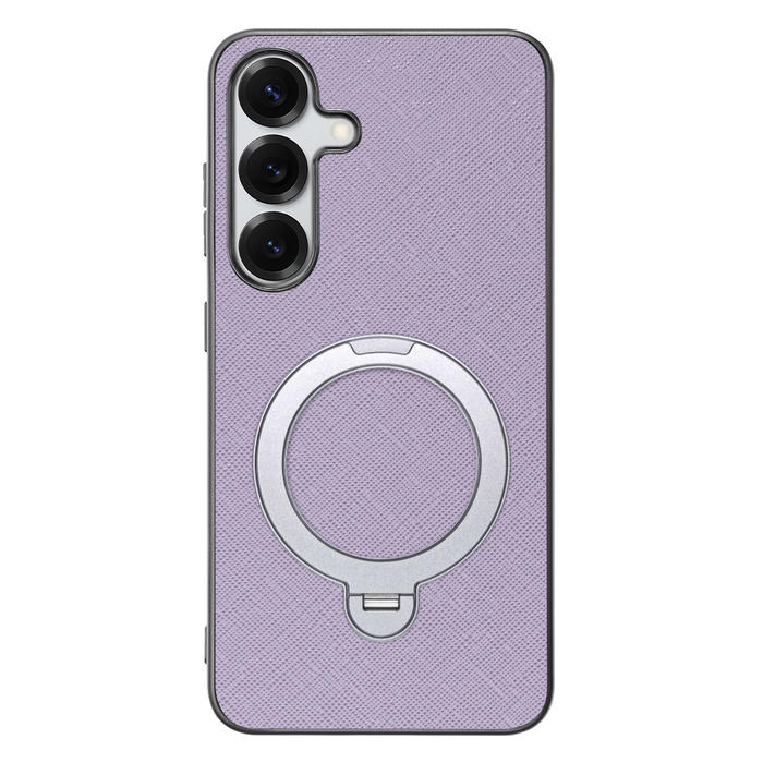 [ LOOF CASUAL MAG-RING Series ] Galaxy S25 SC-51F スマホケース 背面 ケース カバー ハードケース マグネット内蔵の薄型多機能リング付 スタンド [ Galaxy S25 ]