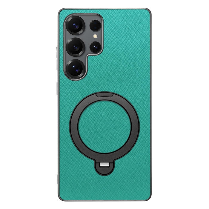 [ LOOF CASUAL MAG-RING Series ] Galaxy S25 Ultra SC-52F スマホケース 背面 ケース カバー ハードケース マグネット内蔵の薄型多機能リング付 スタンド [ Galaxy S25 Ultra ]