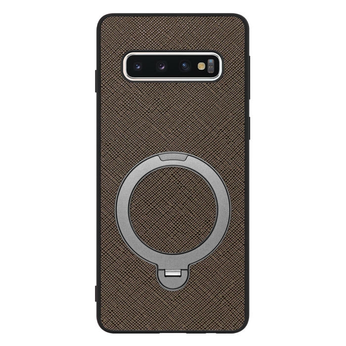 [ LOOF CASUAL MAG-RING Series ] Galaxy S10 SC-03L / SCV41 galaxys10 スマホケース 背面 ケース カバー ハードケース マグネット内蔵の薄型多機能リング付 スタンド [ Galaxy S10 ]