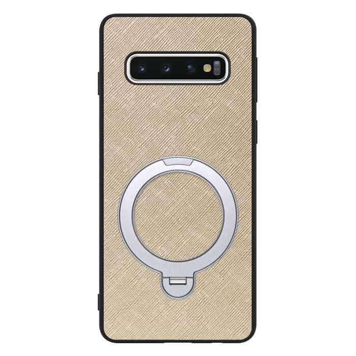 [ LOOF CASUAL MAG-RING Series ] Galaxy S10 SC-03L / SCV41 galaxys10 スマホケース 背面 ケース カバー ハードケース マグネット内蔵の薄型多機能リング付 スタンド [ Galaxy S10 ]