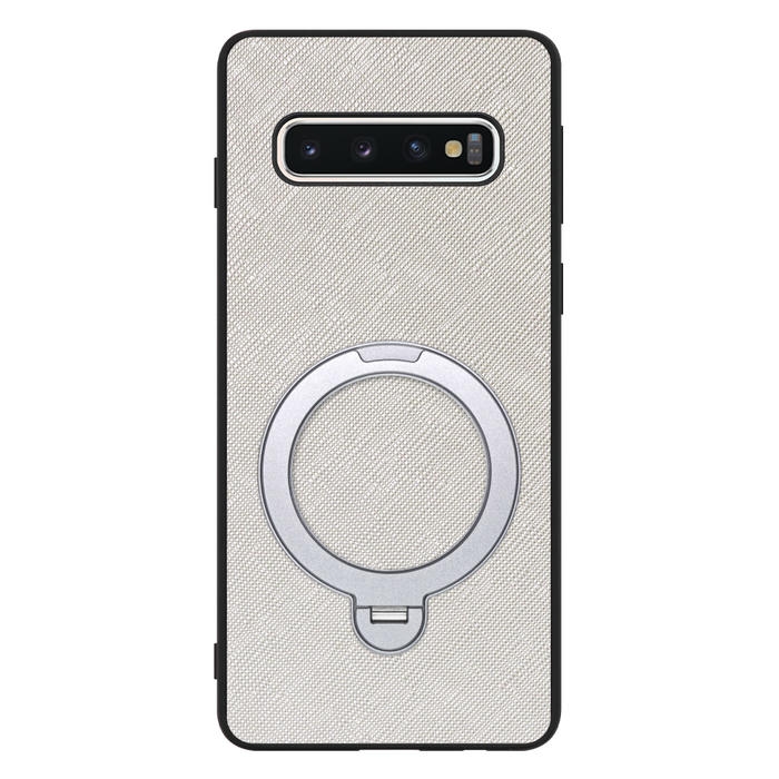 [ LOOF CASUAL MAG-RING Series ] Galaxy S10 SC-03L / SCV41 galaxys10 スマホケース 背面 ケース カバー ハードケース マグネット内蔵の薄型多機能リング付 スタンド [ Galaxy S10 ]