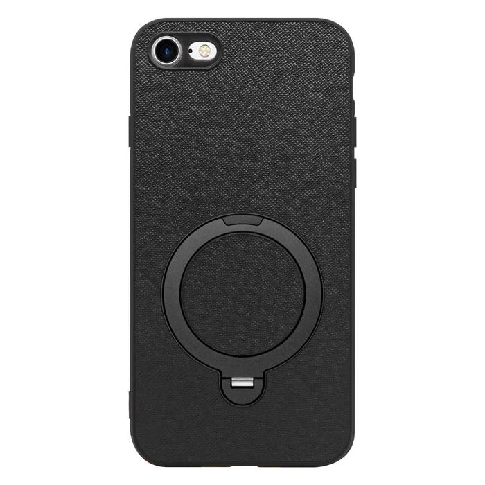 [ LOOF CASUAL MAG-RING Series ] iPhone 7 / 8 / SE (第2/3世代) iphone7 iphone8 iphonese se2 se3 スマホケース 背面 ケース カバー ハードケース マグネット内蔵の薄型多機能リング付 スタンド [ iPhone 7 / 8 / SE (第2/3世代) ]