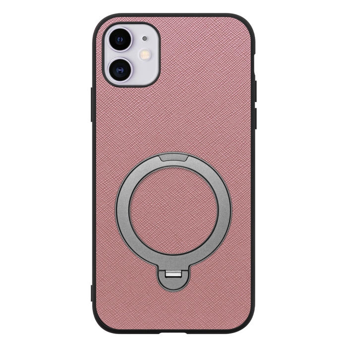 [ LOOF CASUAL MAG-RING Series ] iPhone 11 iPhone11 スマホケース 背面 ケース カバー ハードケース マグネット内蔵の薄型多機能リング付 スタンド [ iPhone 11 ]