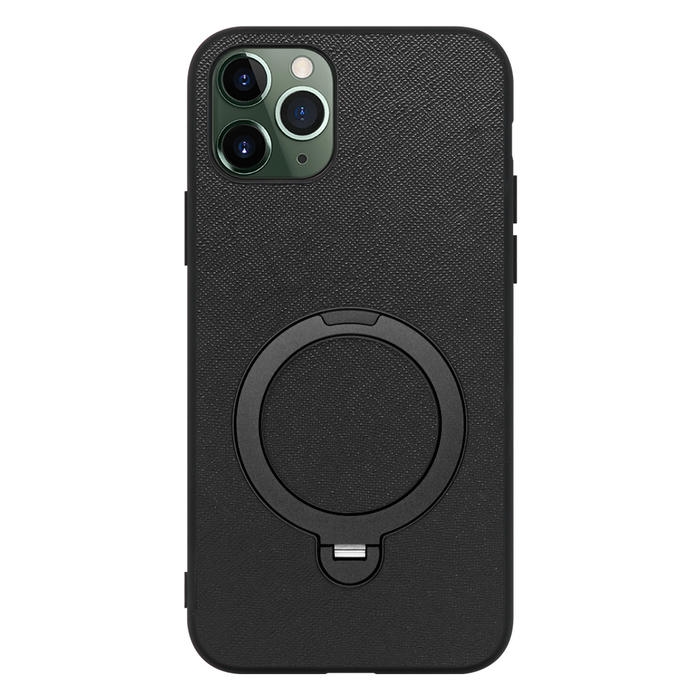 [ LOOF CASUAL MAG-RING Series ] iPhone 11 Pro iPhone11pro 11pro スマホケース 背面 ケース カバー ハードケース マグネット内蔵の薄型多機能リング付 スタンド [ iPhone 11 Pro ]