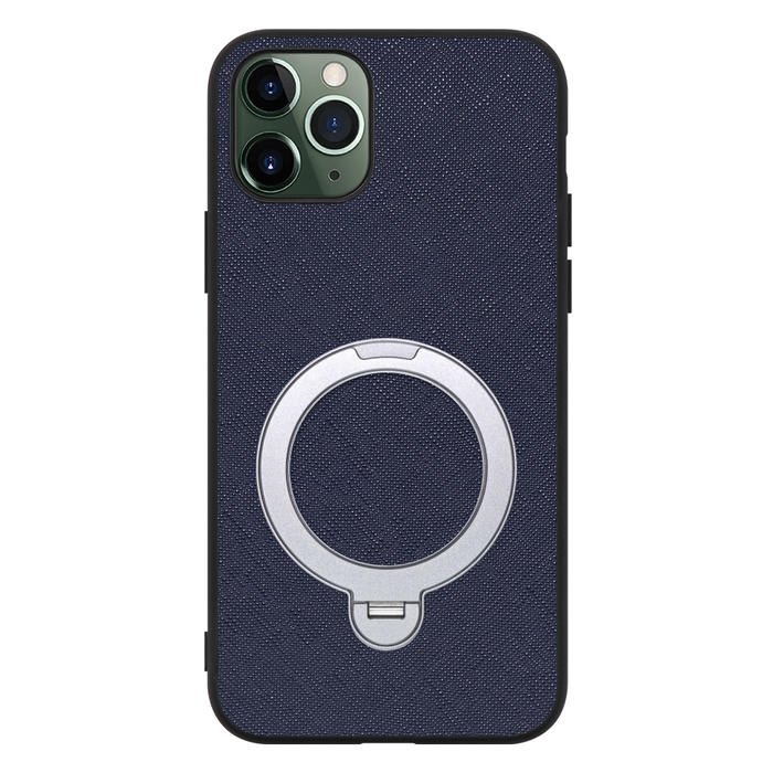 [ LOOF CASUAL MAG-RING Series ] iPhone 11 Pro iPhone11pro 11pro スマホケース 背面 ケース カバー ハードケース マグネット内蔵の薄型多機能リング付 スタンド [ iPhone 11 Pro ]
