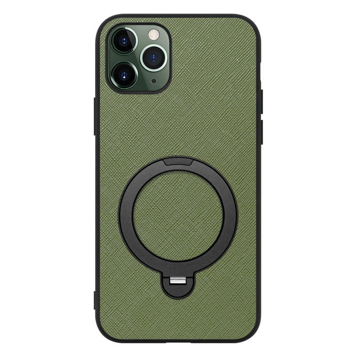 [ LOOF CASUAL MAG-RING Series ] iPhone 11 Pro iPhone11pro 11pro スマホケース 背面 ケース カバー ハードケース マグネット内蔵の薄型多機能リング付 スタンド [ iPhone 11 Pro ]