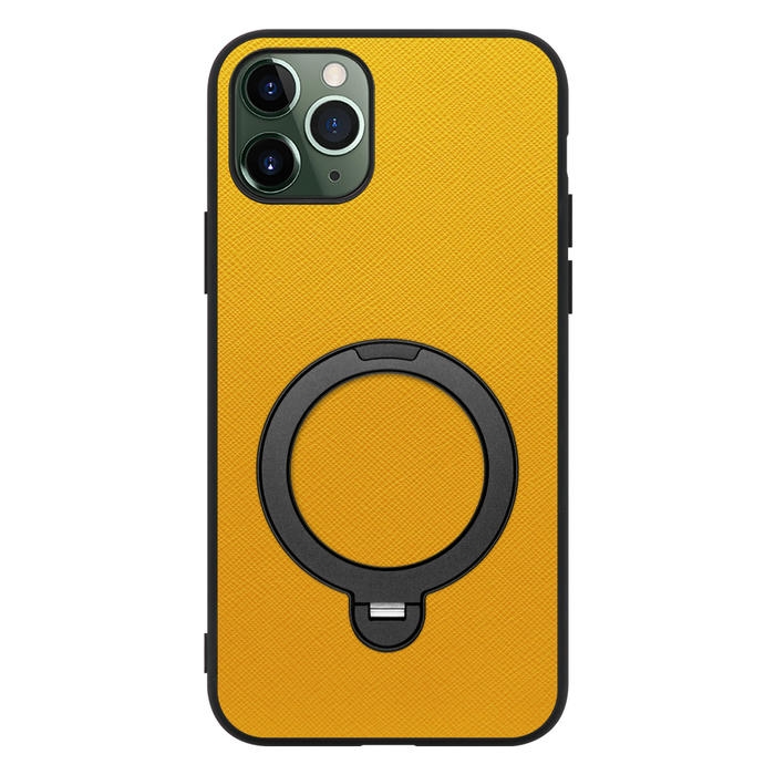 [ LOOF CASUAL MAG-RING Series ] iPhone 11 Pro iPhone11pro 11pro スマホケース 背面 ケース カバー ハードケース マグネット内蔵の薄型多機能リング付 スタンド [ iPhone 11 Pro ]