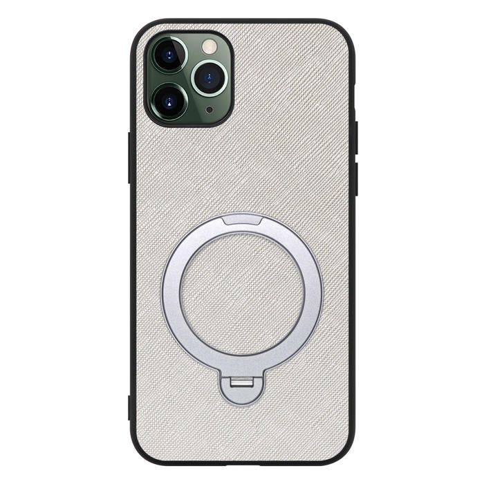 [ LOOF CASUAL MAG-RING Series ] iPhone 11 Pro iPhone11pro 11pro スマホケース 背面 ケース カバー ハードケース マグネット内蔵の薄型多機能リング付 スタンド [ iPhone 11 Pro ]