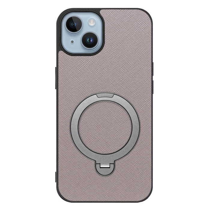 [ LOOF CASUAL MAG-RING Series ] iPhone 14 iphone14 スマホケース 背面 ケース カバー ハードケース マグネット内蔵の薄型多機能リング付 スタンド [ iPhone 14 ]