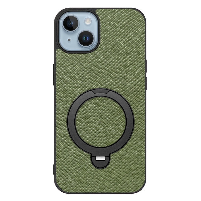 [ LOOF CASUAL MAG-RING Series ] iPhone 14 iphone14 スマホケース 背面 ケース カバー ハードケース マグネット内蔵の薄型多機能リング付 スタンド [ iPhone 14 ]