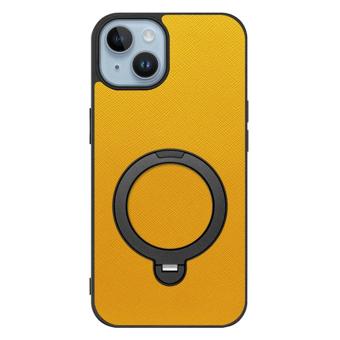 [ LOOF CASUAL MAG-RING Series ] iPhone 14 iphone14 スマホケース 背面 ケース カバー ハードケース マグネット内蔵の薄型多機能リング付 スタンド [ iPhone 14 ]