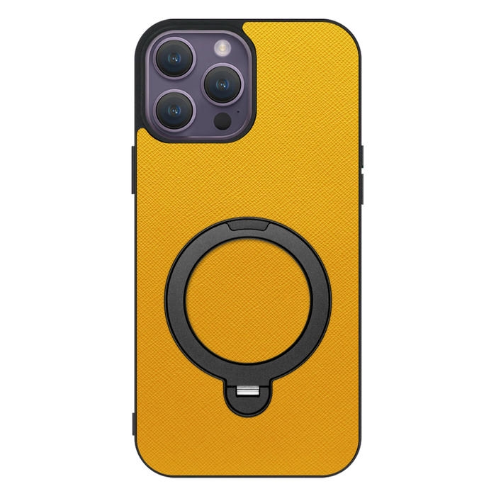 [ LOOF CASUAL MAG-RING Series ] iPhone 14 Pro Max iphone14promax 14promax プロマックス スマホケース 背面 ケース カバー ハードケース マグネット内蔵の薄型多機能リング付 スタンド [ iPhone 14 Pro Max ]