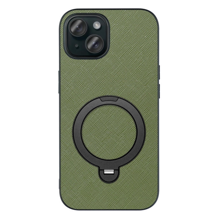 [ LOOF CASUAL MAG-RING Series ] iPhone 15 iPhone15 アイフォン15 iPhone 15 アイフォン 15 スマホケース 背面 ケース カバー ハードケース マグネット内蔵の薄型多機能リング付 スタンド [ iPhone 15 ]