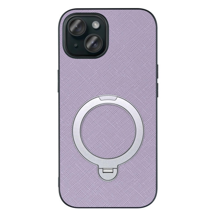 [ LOOF CASUAL MAG-RING Series ] iPhone 15 iPhone15 アイフォン15 iPhone 15 アイフォン 15 スマホケース 背面 ケース カバー ハードケース マグネット内蔵の薄型多機能リング付 スタンド [ iPhone 15 ]