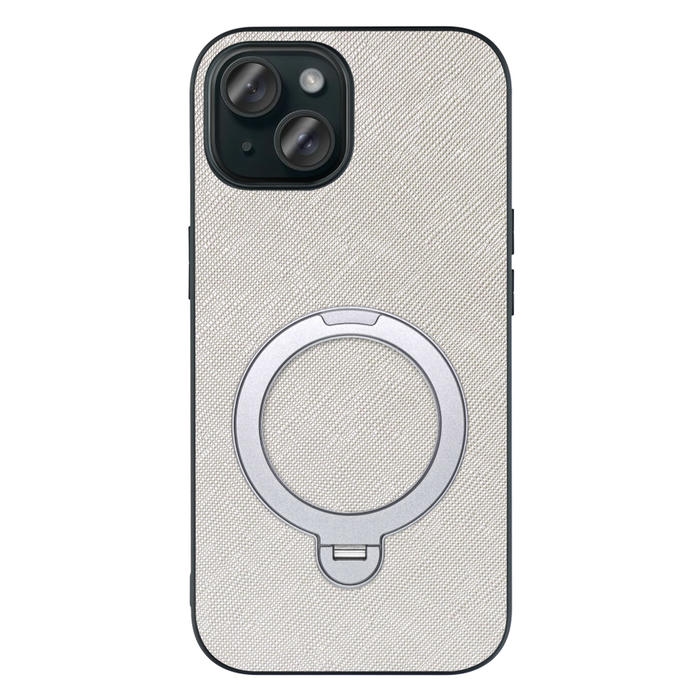 [ LOOF CASUAL MAG-RING Series ] iPhone 15 iPhone15 アイフォン15 iPhone 15 アイフォン 15 スマホケース 背面 ケース カバー ハードケース マグネット内蔵の薄型多機能リング付 スタンド [ iPhone 15 ]