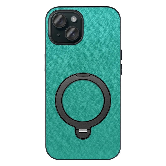 [ LOOF CASUAL MAG-RING Series ] iPhone 15 iPhone15 アイフォン15 iPhone 15 アイフォン 15 スマホケース 背面 ケース カバー ハードケース マグネット内蔵の薄型多機能リング付 スタンド [ iPhone 15 ]