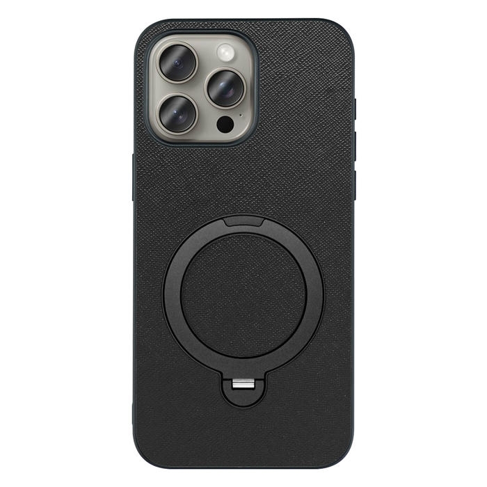 [ LOOF CASUAL MAG-RING Series ] iPhone 15 Pro Max iPhone15 Pro Max アイフォン15 プロ マックス iPhone 15 15ProMax アイフォン 15 スマホケース 背面 ケース カバー ハードケース マグネット内蔵の薄型多機能リング付 スタンド [ iPhone 15 Pro Max ]