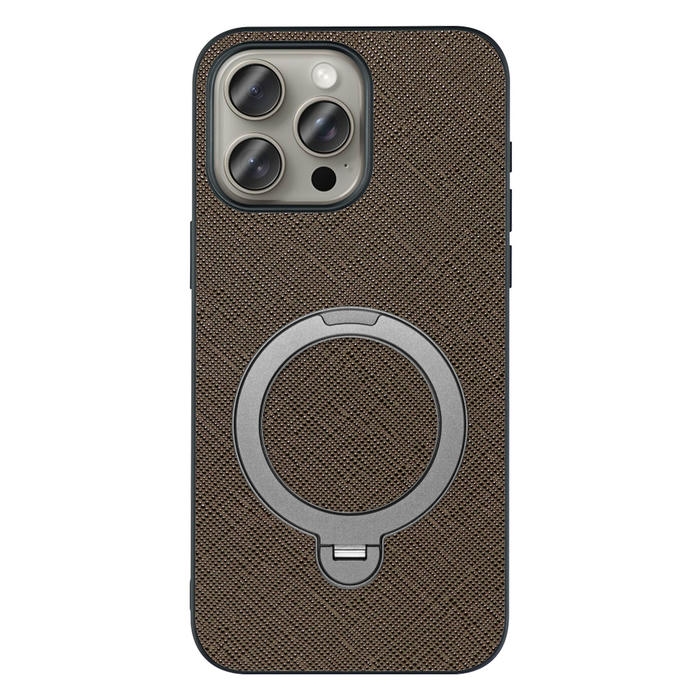 [ LOOF CASUAL MAG-RING Series ] iPhone 15 Pro Max iPhone15 Pro Max アイフォン15 プロ マックス iPhone 15 15ProMax アイフォン 15 スマホケース 背面 ケース カバー ハードケース マグネット内蔵の薄型多機能リング付 スタンド [ iPhone 15 Pro Max ]